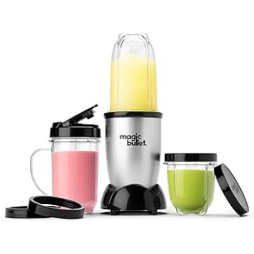 Magic Bullet 11-Piece Personal Blender & Mixer Set | Fast Smoothies, Shakes & Chopping