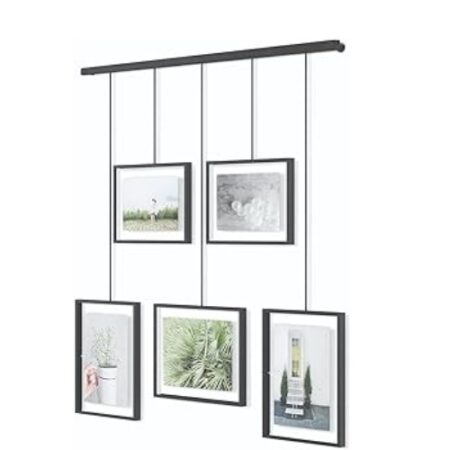 Modern Minimalist Hanging Photo Display Frames (5-Picture Set)